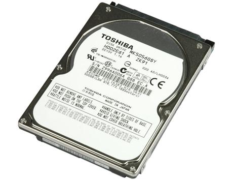 Toshiba 500GB 2,5 Laptop için Harddisk
