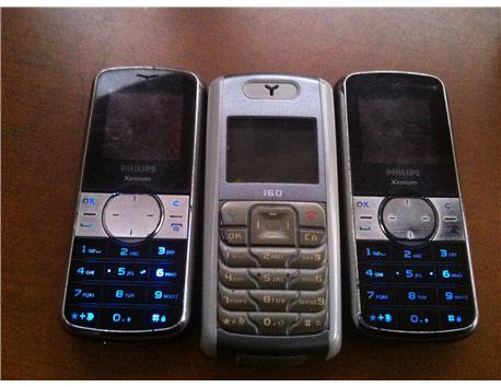  3 adet cep telefonu ekran sorunlu + KARGO