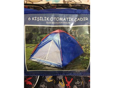 Kamp çadırı, sadece 1 kez kullanıldı