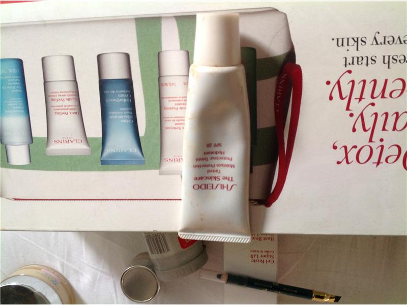 Karisik lot shiseido clinique lancome sudo yves rocher