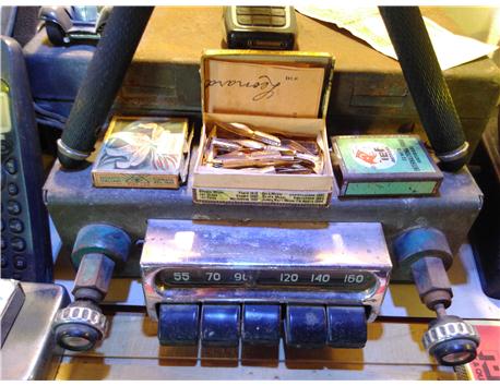 orjinal 1950 chavrolet radyo