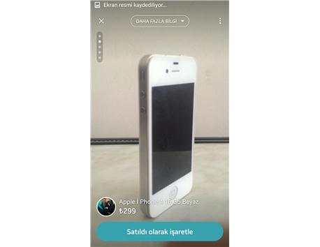 Apple İ Phone 4 16 Gb Beyaz Temiz