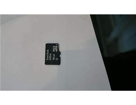 16 gb Micro sd cep tel hafıza kartı SanDisk marka kaliteli sorunsuz kusursuz çalışıyor bi hatası yok tüm telefonlarla uyumlu