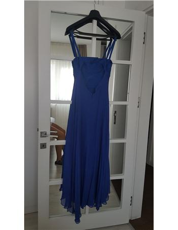 mavi abiye elbise