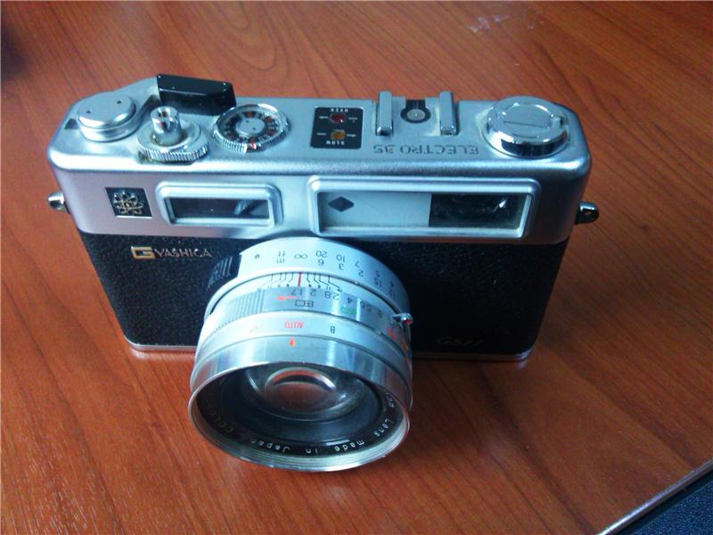 Yashica Electro 35 GSN Antika fotoğraf makinesi
