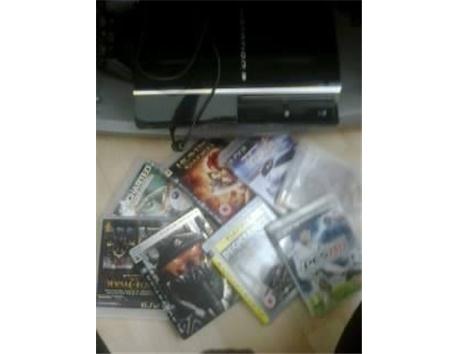 PS3 ve 8 orjınal oyun