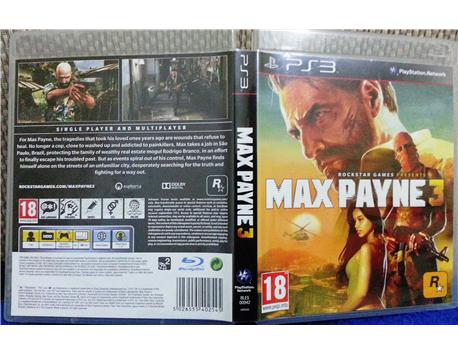 MAX PAYNE 3 PS3