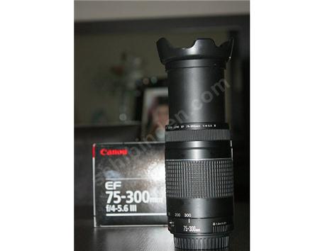 Canon 75-300 IS III lens