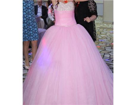 prenses model pembe nişanlık 600 tl