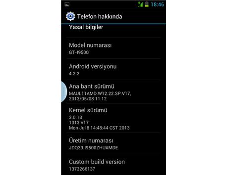 Samsung Galaxy S4 Replika ( Beyaz - Siyah )