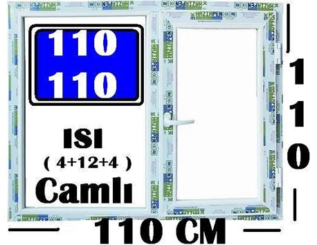 110X110 ISI CAMLI PENCERELERDE UYGUN FİYATLAR