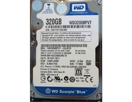 WD 320 GB HARDDİSK 