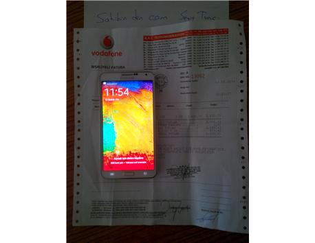 Sahibinden Sıfır Durumda 1 Ay önce alınmış Note3 Kelepir Fiyat