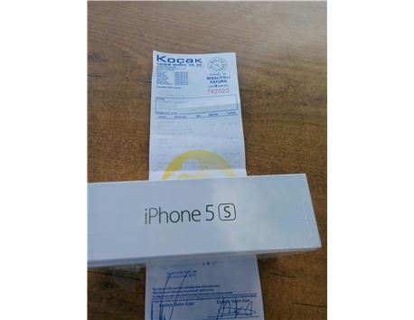 İphone 5S Gold 1600TL Sıfır Jelatinli Kutusunda