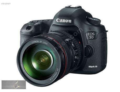 Canon 5D Mark 3 24-70 Lens ile Sıfır Sayılır 5500 TL