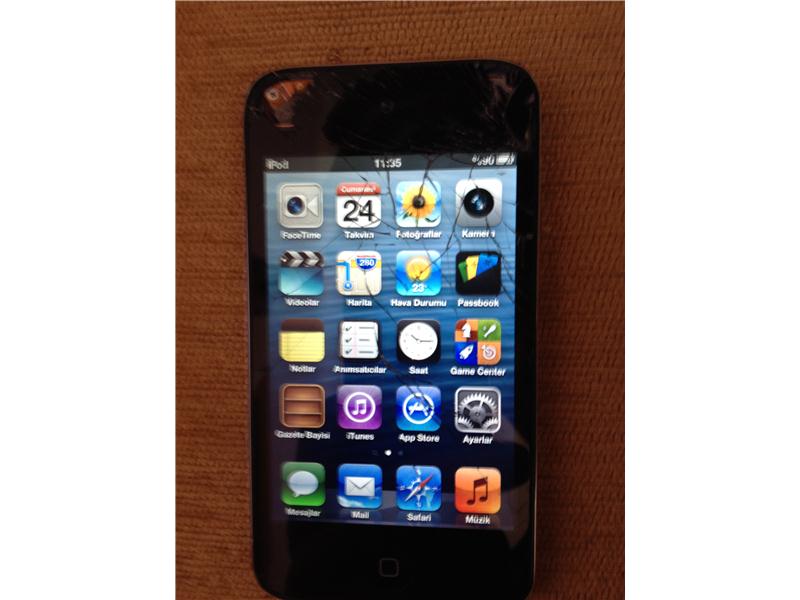 iPod Touch 4 Dokunmatik Camı Kırık 