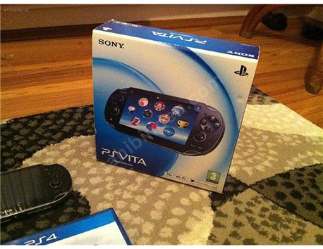 PS VITA 3G TAŞIMA ÇANTASI +11 ADET KUTULU PS4 OYUNU 