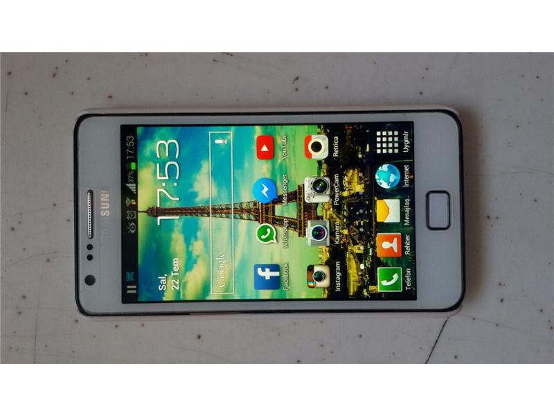 Samsung Galaxy S2 i9100 Beyaz Tertemiz Kırık Çatlak Asla Yok