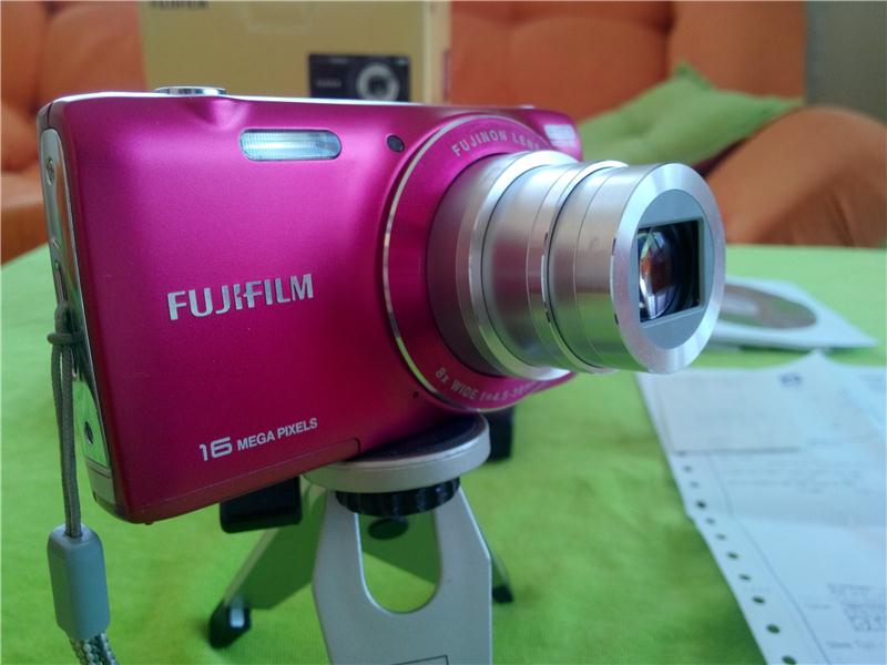  fujifilm jz250 compact digital camera - red SIFIR AYARINDA 