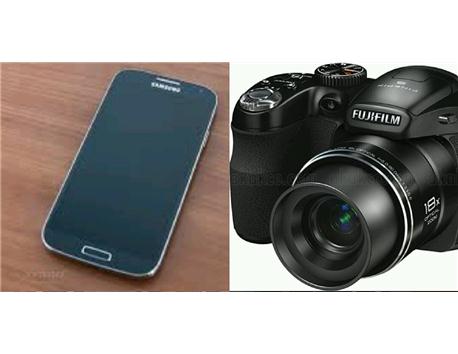 galaxy s4 ve fujifilm yari profosyonel makina 