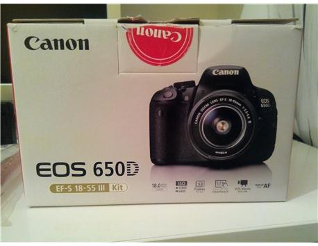 eos conon 650 d