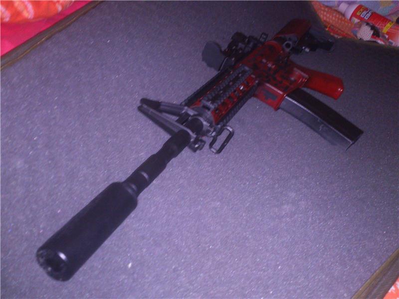 GG Marka M4 Model Airsoft Oyuncak Tüfek ve FULL AKSESUARLAR