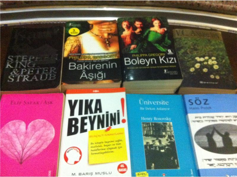 16 adet orjinal çok iyi kitaplar