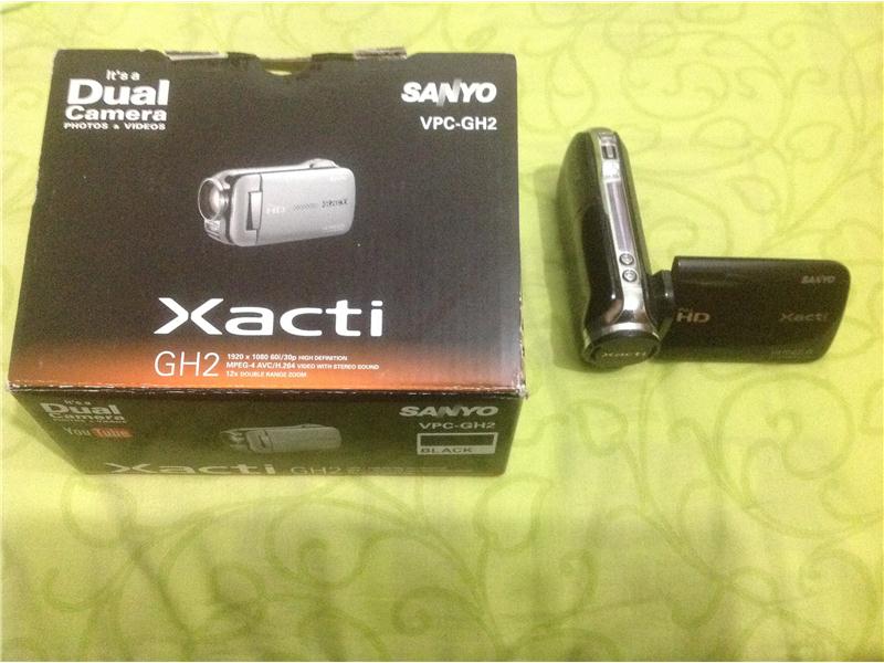 Sanyo xacti gh2 full hd kamera