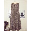 Zara Leopar Desenli Maxi Etek 