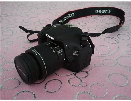 CANON 600D + 18-55 LENS FULL EKİPMANLA BERABER