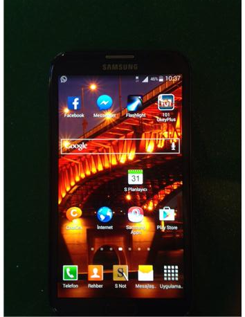 note 2 iphone 5 takas