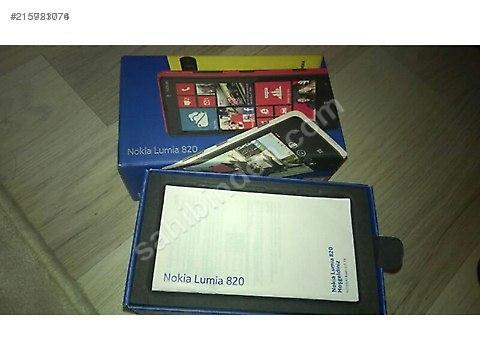 Lumia 820 çok temiz çiziksiz