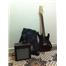 Washburn X-Series Parlak Siyah Elektro Gitar & Cruzer 10W Amfi