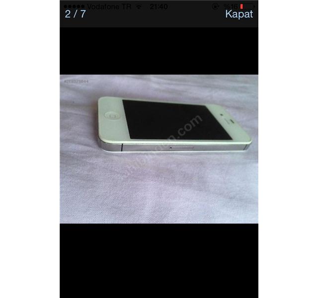 iphone 4s beyaz 16gb genpa cihazı