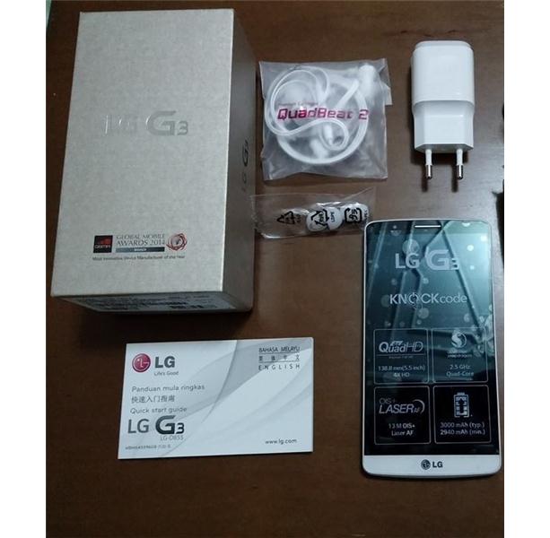 TEMİZ KUTULU LG G3 32GB SADECE İPHONE TAKAS