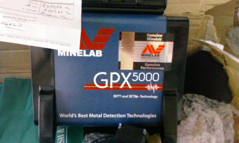 2.El Minelab Gpx 5000 05425223261