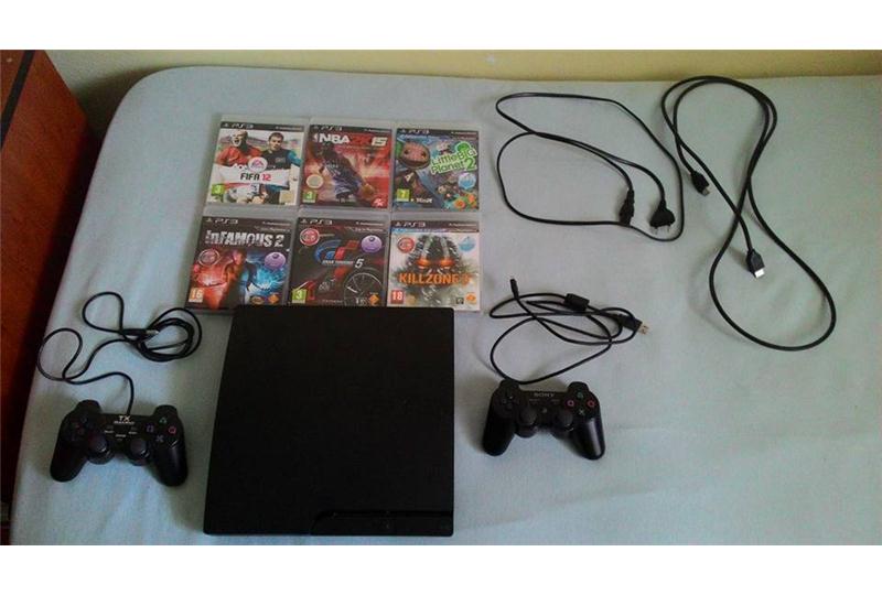 Playstation 3 320 Gb Slim + 6 Orjinal Oyun Hediyeli