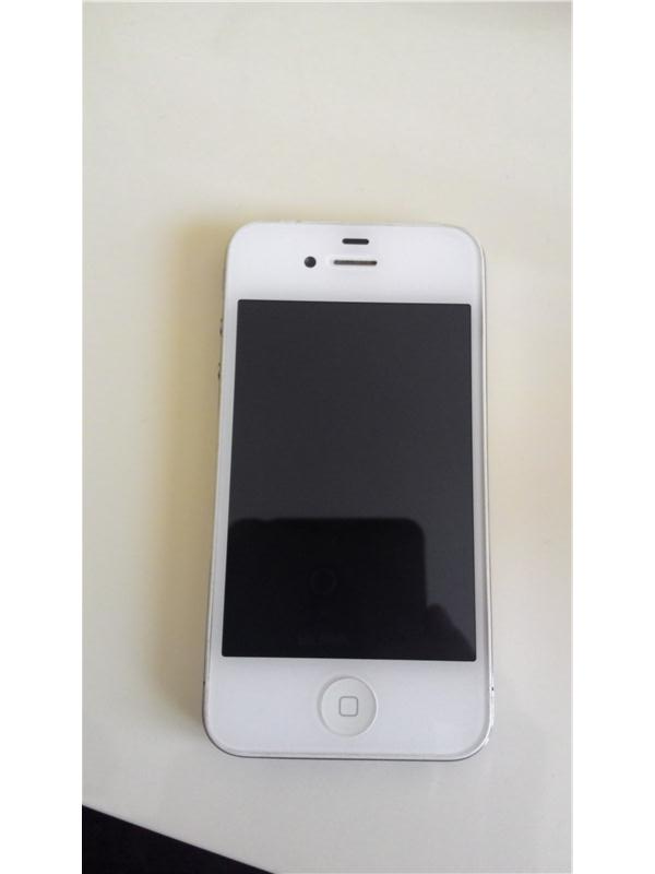 IPHONE 4 8 GB BEYAZ (PROBLEMSİZ, HATASIZ)