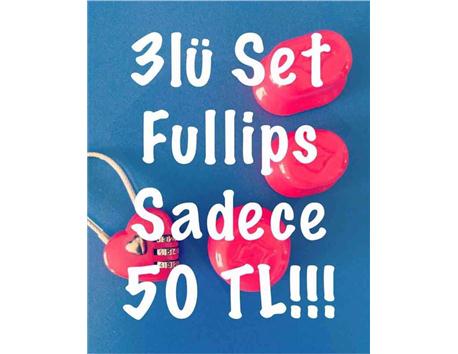 FULLIPS DUDAK DOLGUNLAŞTIRICI 3 BOY BİRDEN 50 TL