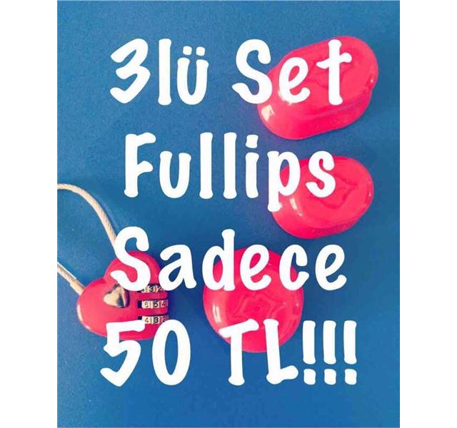 FULLIPS DUDAK DOLGUNLAŞTIRICI 3 BOY BİRDEN 50 TL