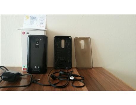 SİYAH LG G2 16GB ÇİZİKSİZ 9AY GARANTİLİ FULL AKSESUAR HEDİYE KAP