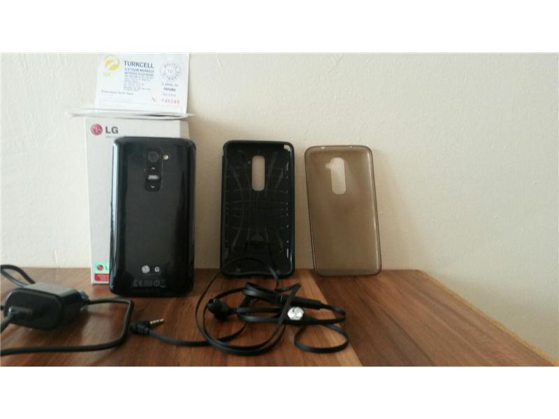 SİYAH LG G2 16GB ÇİZİKSİZ 9AY GARANTİLİ FULL AKSESUAR HEDİYE KAP