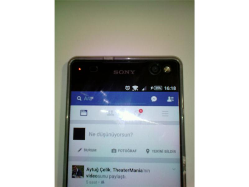 sony xperia c5ultra 16gb bir aylık