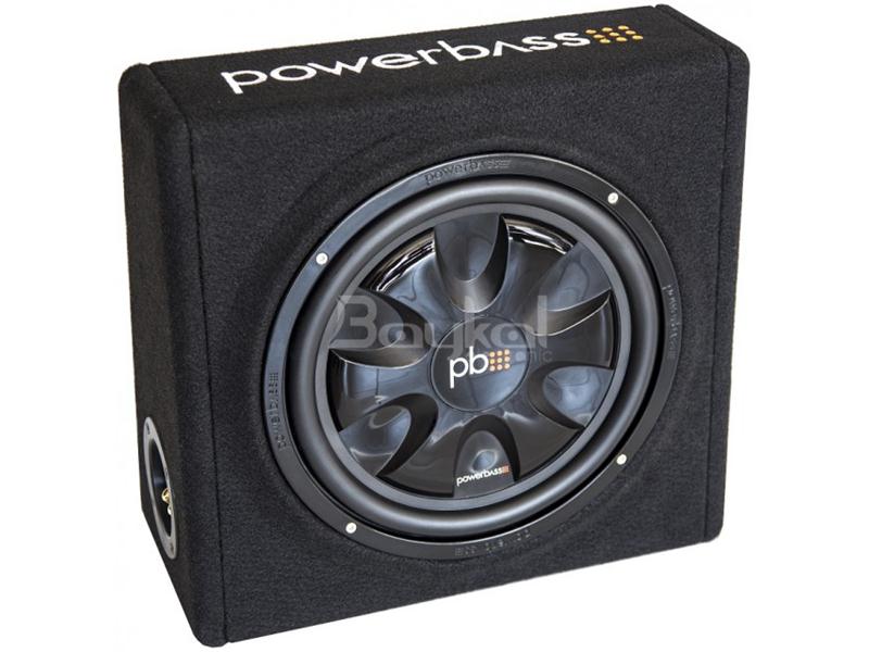 POWERBASS S10T KUTU SLIM 25CM KABİNLİ SUBWOFER