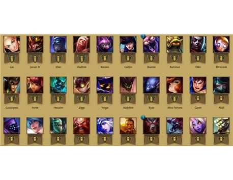 League of Legends Platin 1 Hesap Satılıktır