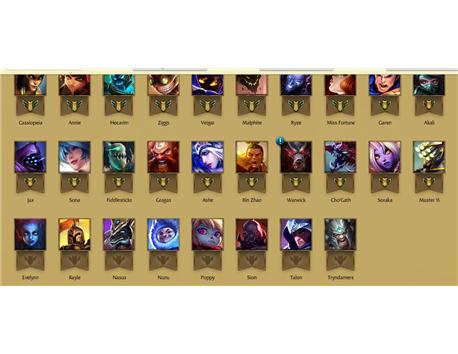 League of Legends Platin 1 Hesap Satılıktır