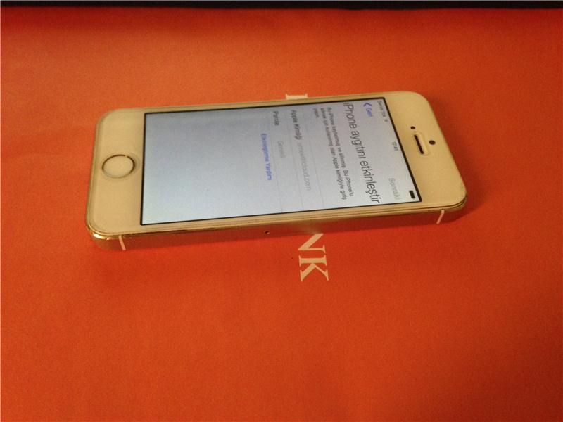 iphone 5s tertemiz kullanılmış 32 gb gold