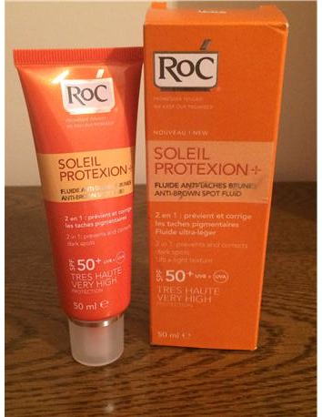 ROC Kahverengi leke karşıtı yüz nemlendiricisi spf50