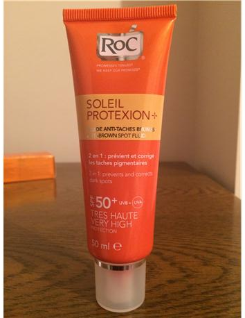 ROC Kahverengi leke karşıtı yüz nemlendiricisi spf50