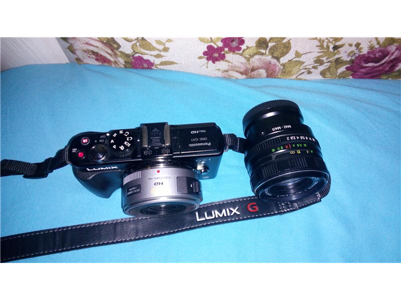 Panasonic Gx1x 14 42 mm ve HELİOS 44M/7 f:2 58MM lens